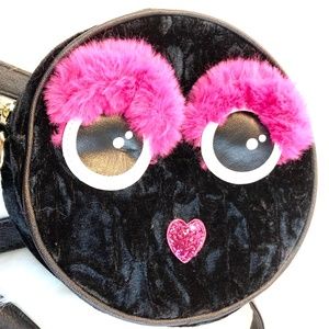 🆕Betsey Johnson Kitsch Monster Velvet Crossbody